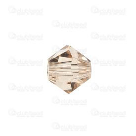 1102-5802-46 - Crystal Bead Stellaris Bicone 6MM Champagne Silver 48pcs 1102-5802-46,6mm,Bicone,Bead,Stellaris,Crystal,6mm,Bicone,Bicone,Beige,Silver,Champagne,China,48pcs,montreal, quebec, canada, beads, wholesale