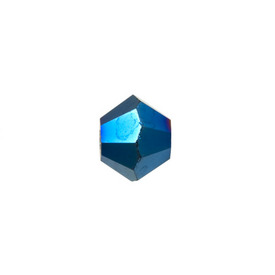 1102-5804-56 - Crystal Bead Stellaris Bicone 8MM Metallic Blue 24pcs 1102-5804-56,crystal,Stellaris,Bead,Stellaris,Crystal,8MM,Bicone,Bicone,Blue,Blue,Metallic,China,24pcs,montreal, quebec, canada, beads, wholesale