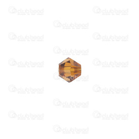 1102-5806-28 - crystal bead stellaris bicone 3mm coffee 144pcs 1102-5806-28,coffee,montreal, quebec, canada, beads, wholesale