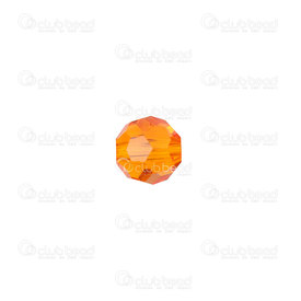 1102-5812-30 - Crystal Bead Stellaris Round 32 face faceted 6mm red topaz 98-100pcs 1102-5812-30,1102-5812,montreal, quebec, canada, beads, wholesale