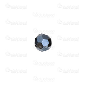 1102-5812-38 - Bille de Cristal Stellaris Rond Facetté 6mm Hématite 96-100pcs 1102-5812-38,hs,Cristal,Rond,Bille,Stellaris,Cristal,6mm,Rond,Rond,Faceted,Gris,Hématite,Chine,96-100pcs,montreal, quebec, canada, beads, wholesale