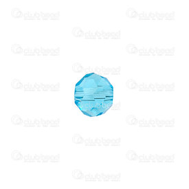 1102-5812-54 - Crystal Bead Stellaris Round Faceted 6MM Dark Aquamarine 96-100pcs 1102-5812-54,stellaris crystal,Round,Bead,Stellaris,Crystal,6mm,Round,Round,Faceted,Blue,Aquamarine,Dark,China,96-100pcs,montreal, quebec, canada, beads, wholesale