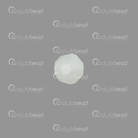 1102-5812-62 - Crystal Bead Stellaris Round 32 face faceted 6mm white jade 98-100pcs 1102-5812-62,1102-5812,montreal, quebec, canada, beads, wholesale