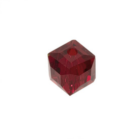 1102-5820-50 - Crystal Bead Stellaris Cube 4MM Siam 48pcs  Color may vary from picture 1102-5820-50,Beads,Crystal,4mm,Crystal,Bead,Stellaris,Crystal,4mm,Square,Cube,Red,Siam,China,48pcs,montreal, quebec, canada, beads, wholesale