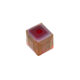 1102-5821-12 - Crystal Bead Stellaris Cube 4MM Light Siam AB 48pcs  Color may vary from picture 1102-5821-12,Bead,Stellaris,Crystal,4mm,Square,Cube,Red,Siam,Light,AB,China,48pcs,Color may vary from picture,montreal, quebec, canada, beads, wholesale