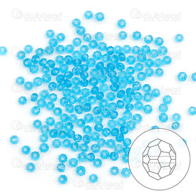 1102-5832-54 - crystal bead stellaris oval facetted 2x3mm dark aquamarine 180pcs 1102-5832-54,crystal bead stellaris oval facetted 2x3mm,montreal, quebec, canada, beads, wholesale