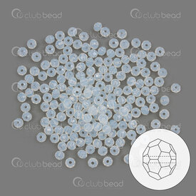 1102-5832-60 - Cristal Bille Stellaris Oval Facetté 2x3mm Albâtre 180pcs 1102-5832-60,crystal bead stellaris oval facetted 2x3mm,montreal, quebec, canada, beads, wholesale