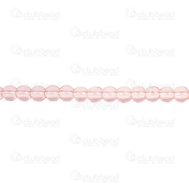 1102-6214-0606 - Glass Bead 6mm Round Rosaline String 16\'\' 1102-6214-0606,Rosaline,montreal, quebec, canada, beads, wholesale