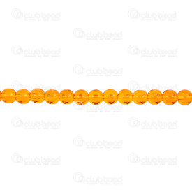 1102-6214-0608 - Bille de Verre Pressé Rond 6mm Orange Transparent Corde de 32po 1102-6214-0608,Billes,Verre,55pcs String,Bille,Verre,Glass Pressed,6mm,Rond,Rond,Orange,Fire Orange,Transparent,Chine,55pcs String,montreal, quebec, canada, beads, wholesale