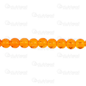 1102-6214-0808 - Bille de Verre Pressé Rond 8mm Orange feu Transparent Corde de 42pcs 1102-6214-0808,Billes,Verre,Rond,Bille,Verre,Glass Pressed,8MM,Rond,Rond,Orange,Fire Orange,Transparent,Chine,42pcs String,montreal, quebec, canada, beads, wholesale