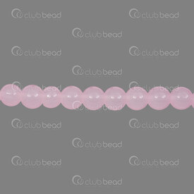 1102-6214-0836 - Pale Glass Bead Pearl Round 8MM Gradient Pink Glossy 32in String 1102-6214-0836,1102-6214,montreal, quebec, canada, beads, wholesale