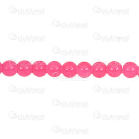 1102-6214-0840 - Pale Glass Bead Round 8mm Watermelon 32in String 1102-6214-0840,1102-6214,montreal, quebec, canada, beads, wholesale