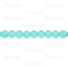 1102-6214-0842 - Pale Glass Bead Pearl Round 8MM light aqua green 32in String 1102-6214-0842,1102-6214,montreal, quebec, canada, beads, wholesale