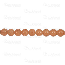 1102-6214-0872 - Glass Bead Round 8mm Brown 30in String (app. 90pcs) 1102-6214-0872,Beads,Glass,Pressed,montreal, quebec, canada, beads, wholesale