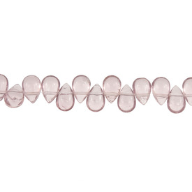 *1102-9200-128 - Glass Bead Drop 6MM Light Amethyst App. 11'' String *1102-9200-128,6mm,Bead,Glass,Glass,6mm,Drop,Drop,Mauve,Amethyst,Light,China,App. 11'' String,montreal, quebec, canada, beads, wholesale