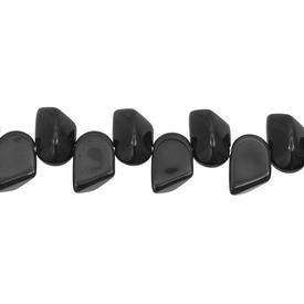 *1102-9201-144 - Glass Bead Free Form 10X15MM Black App. 11'' String *1102-9201-144,Bead,Glass,Glass,10X15MM,Free Form,Free Form,Black,Black,China,App. 11'' String,montreal, quebec, canada, beads, wholesale