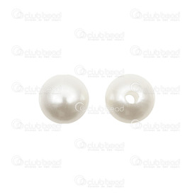 1103-0404-8mm - Acrylic Bead Round 8mm Pearl White 3mm Hole 380pcs 1 bag 100gr 1103-0404-8mm,Beads,Plastic,Bead,Bead,Plastic,Acrylic,8MM,Round,Round,White,White Pearl,Pearl,3mm Hole,China,montreal, quebec, canada, beads, wholesale