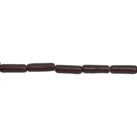 *1105-0022-04 - Ceramic Bead Cylinder 7X23MM Dark Brown 17pcs *1105-0022-04,Clearance by Category,Ceramic,Bead,Natural,Ceramic,7X23MM,Cylinder,Cylinder,Brown,Brown,Light,China,17pcs,montreal, quebec, canada, beads, wholesale