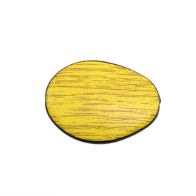 *DB-1106-0307-10 - Plastic Bead Pear 30X40MM Yellow Wood Lines 10pcs *DB-1106-0307-10,Bead,Plastic,Plastic,30X40MM,Pear,Yellow,Yellow,Wood Lines,China,Dollar Bead,10pcs,montreal, quebec, canada, beads, wholesale