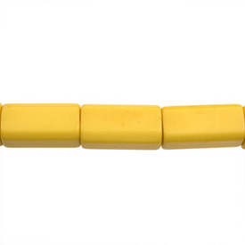 *1106-0492-04 - Resin Bead Rectangle 14X28MM Yellow 14pcs String India *1106-0492-04,Clearance by Category,Resin,14X28MM,Bead,Resin,14X28MM,Rectangle,Yellow,Yellow,India,14pcs String,montreal, quebec, canada, beads, wholesale