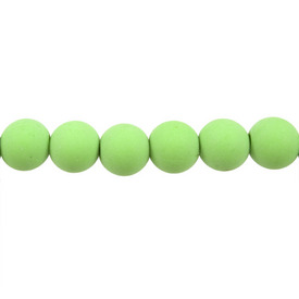 *DB-1106-0511-08 - Plastic Bead Bubble Gum Round 20MM Matt Green 16'' String *DB-1106-0511-08,Beads,Plastic,16'' String,Bead,Bubble Gum,Plastic,20MM,Round,Round,Green,Green,Matt,China,Dollar Bead,montreal, quebec, canada, beads, wholesale