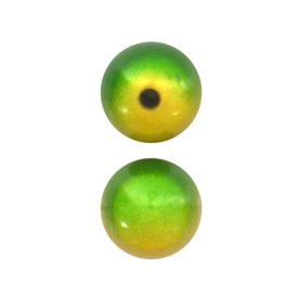 *A-1106-08154 - Plastic Bead Round 25MM 2 Shades Green/Yellow Miracle 6pcs *A-1106-08154,Clearance by Category,Acrylic Beads,Bead,Plastic,Plastic,25MM,Round,Round,Green,Green/Yellow,2 Shades,Miracle,China,6pcs,montreal, quebec, canada, beads, wholesale