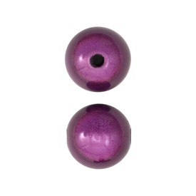 A-1106-08156 - Plastic Bead Round 25MM Prune Miracle 6pcs A-1106-08156,montreal, quebec, canada, beads, wholesale
