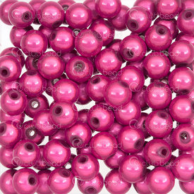 A-1106-0856 - Bille de Plastique Rond 8MM Fushia Miracle 100pcs A-1106-0856,Bille,Plastique,Plastique,8MM,Rond,Rond,Mauve,Prune,Miracle,Chine,100pcs,montreal, quebec, canada, beads, wholesale