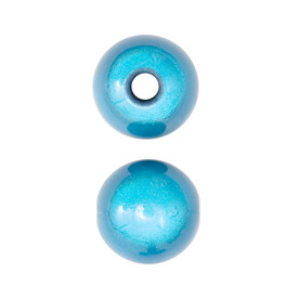 *A-1106-0858 - Bille de Plastique Rond 8MM Bleu Électrique Miracle 100pcs *A-1106-0858,montreal, quebec, canada, beads, wholesale