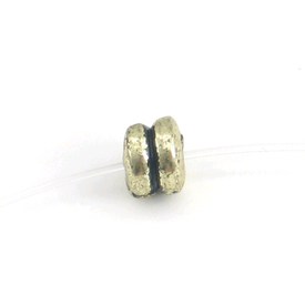 A-1106-2300-AG - Plastic Bead Metallized Spacer 4X6MM Antique Gold 395pcs A-1106-2300-AG,montreal, quebec, canada, beads, wholesale