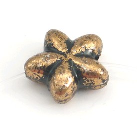 *M-1106-2314-AC - Plastic Bead Metallized Star Puffed 13MM Antique Copper 500gr *M-1106-2314-AC,Beads,Plastic,Metallic,Bead,Metallized,Plastic,Plastic,13mm,Star,Star,Puffed,Brown,Copper,Antique,montreal, quebec, canada, beads, wholesale