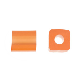 *1106-9800-00 - Flexible PVC Bead Square Tube 6X7MM Orange Big Hole 10pcs Italy Limited Quantity! *1106-9800-00,Beads,Plastic,Bead,Plastic,Flexible PVC,6X7MM,Square,Square,Tube,Orange,Orange,Big Hole,Italy,10pcs,montreal, quebec, canada, beads, wholesale