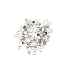 *1106-9910 - Plastic Cabochon Round 3MM Crystal 5x350pcs *1106-9910,montreal, quebec, canada, beads, wholesale