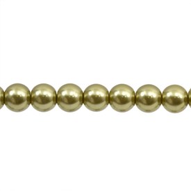 1107-0900-10 - Glass Bead Pearl Round 4MM Champagne 32in String (app 140pcs) 1107-0900-10,Beads,4mm,Glass,Bead,Pearl,Glass,Glass,4mm,Round,Round,Beige,Champagne,China,16'' String,montreal, quebec, canada, beads, wholesale