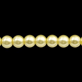 1107-0900-16 - Glass Bead Pearl Round 4MM Yellow 32in String (app 140pcs) 1107-0900-16,4mm,16'' String,Bead,Pearl,Glass,4mm,Round,Round,Yellow,Yellow,China,16'' String,montreal, quebec, canada, beads, wholesale