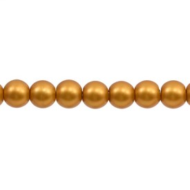 *1107-0913-18 - Bille de Verre Perle Rond 10MM Orange Pâle Mat Corde de 16 Pouces *1107-0913-18,perles,Corde de 16 Pouces,Bille,Perle,Verre,Rond,Rond,Orange,Orange,Pâle,Mat,Chine,Corde de 16 Pouces,montreal, quebec, canada, beads, wholesale
