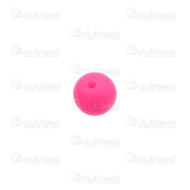 1108-0101-0918 - silicone chew bead for teething jewelry round fushia 9mm 20pcs 1108-0101-0918,For teething jewelry,Silicone,montreal, quebec, canada, beads, wholesale