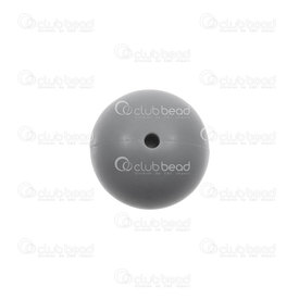 1108-0101-1244 - Silicone Chew Bead Round 12mm Grey 20pcs for Teething Jewelry 1108-0101-1244,12mm gris,montreal, quebec, canada, beads, wholesale