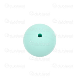 1108-0101-1938 - Silicone Chew Bead Round 19mm Mint Green 10pcs for Teething Jewelry 1108-0101-1938,Beads,montreal, quebec, canada, beads, wholesale