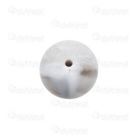 1108-0101-1940 - Silicone Chew Bead Round 19mm Marble 10pcs for Teething Jewelry 1108-0101-1940,Beads,Wood,montreal, quebec, canada, beads, wholesale