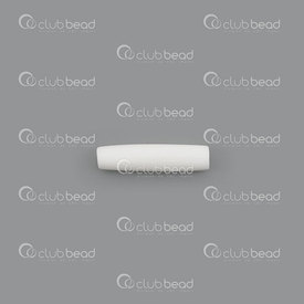 1109-0320 - Bille d'Os Tube Oval Ivoire 1 Pouce 50pcs 1109-0320,iv,montreal, quebec, canada, beads, wholesale