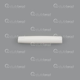 1109-0330 - Bille d'Os Tube Oval Ivoire 1.5 Pouce 50pcs 1109-0330,montreal, quebec, canada, beads, wholesale