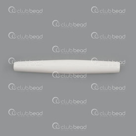 1109-0340 - Bone Bead Tube Oval Ivory 2" 10pcs 1109-0340,montreal, quebec, canada, beads, wholesale