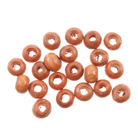 1110-2010-SAC - Bille de Bois Rond 4MM Orange 1 Boîte  (App. 6000pcs) 1110-2010-SAC,Billes,Bois,4mm,montreal, quebec, canada, beads, wholesale