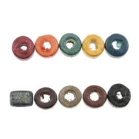 *1110-2118 - Wood Bead Cylinder 5X3.5MM Mix 1 Bag 90gr *1110-2118,Beads,Wood,Cylinder,Bead,Wood,Wood,5X3.5MM,Cylinder,Cylinder,Mix,Mix,China,1 Box,(App. 830pcs),montreal, quebec, canada, beads, wholesale