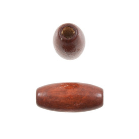 1110-2144-SAC - Wood Bead Rice 7X15MM Medium Brown 90gr 1110-2144-SAC,Bille de Bois Grain de Riz 7X15MM,montreal, quebec, canada, beads, wholesale