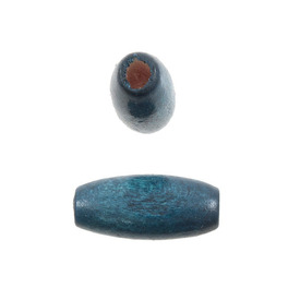 *1110-2146 - Wood Bead Rice 7X15MM Royal Blue 90gr *1110-2146,Bille de Bois Grain de Riz 7X15MM,montreal, quebec, canada, beads, wholesale