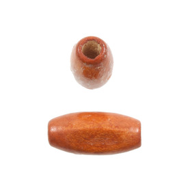 1110-2150-SAC - Wood Bead Rice 7X15MM Orange 90gr 1110-2150-SAC,Bille de Bois Grain de Riz 7X15MM,montreal, quebec, canada, beads, wholesale