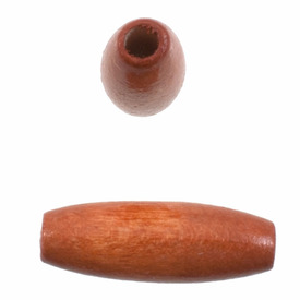 1110-2170-SAC - Wood Bead Rice 8X22MM Orange 1 Box  (App. 180pcs) 1110-2170-SAC,Bille De Bois Grain De Riz,montreal, quebec, canada, beads, wholesale