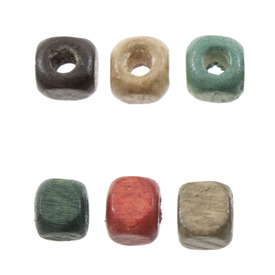 *1110-2198 - Wood Bead Cube 5MM Mix 1 Bag 90gr *1110-2198,Beads,Wood,Cube,Bead,Wood,Wood,5mm,Square,Cube,Mix,Mix,China,1 Box,(App. 400pcs),montreal, quebec, canada, beads, wholesale